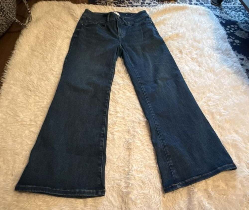 Lane Bryant Flare Leg Jeans Size 12P